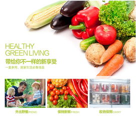 冰箱收纳的智慧 精选保鲜盒，打造高效清爽的食材存储空间